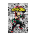 My Hero Academia Bakugo Digital Poster – Explosive Anime Manga Wall Art