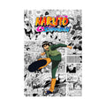 Naruto Shippuden Rock Lee Digital Poster – Anime Manga Wall Art Print