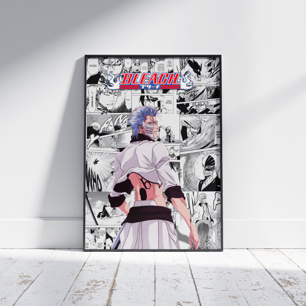 Bleach Grimmjow Jaegerjaquez Digital Poster – Anime Manga Wall Art