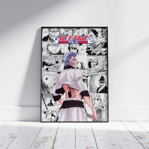 Bleach Grimmjow Jaegerjaquez Digital Poster – Anime Manga Wall Art